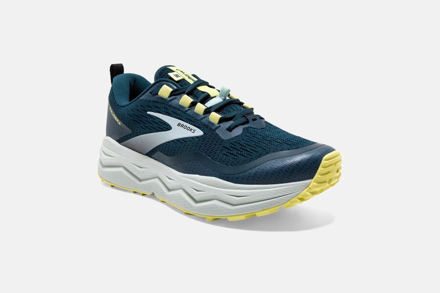 Brooks Israel Caldera 5 Trail Running Shoes Womens - Navy - KTL-951762